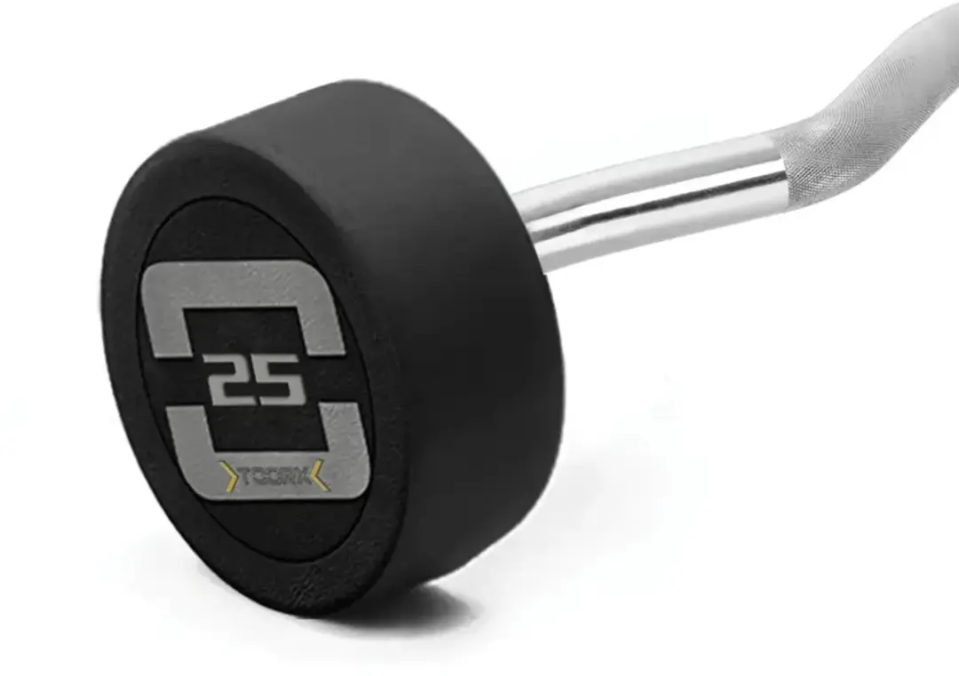 Toorx Professional PU EZ Halterstang 20 kg - Zwart/Zilver