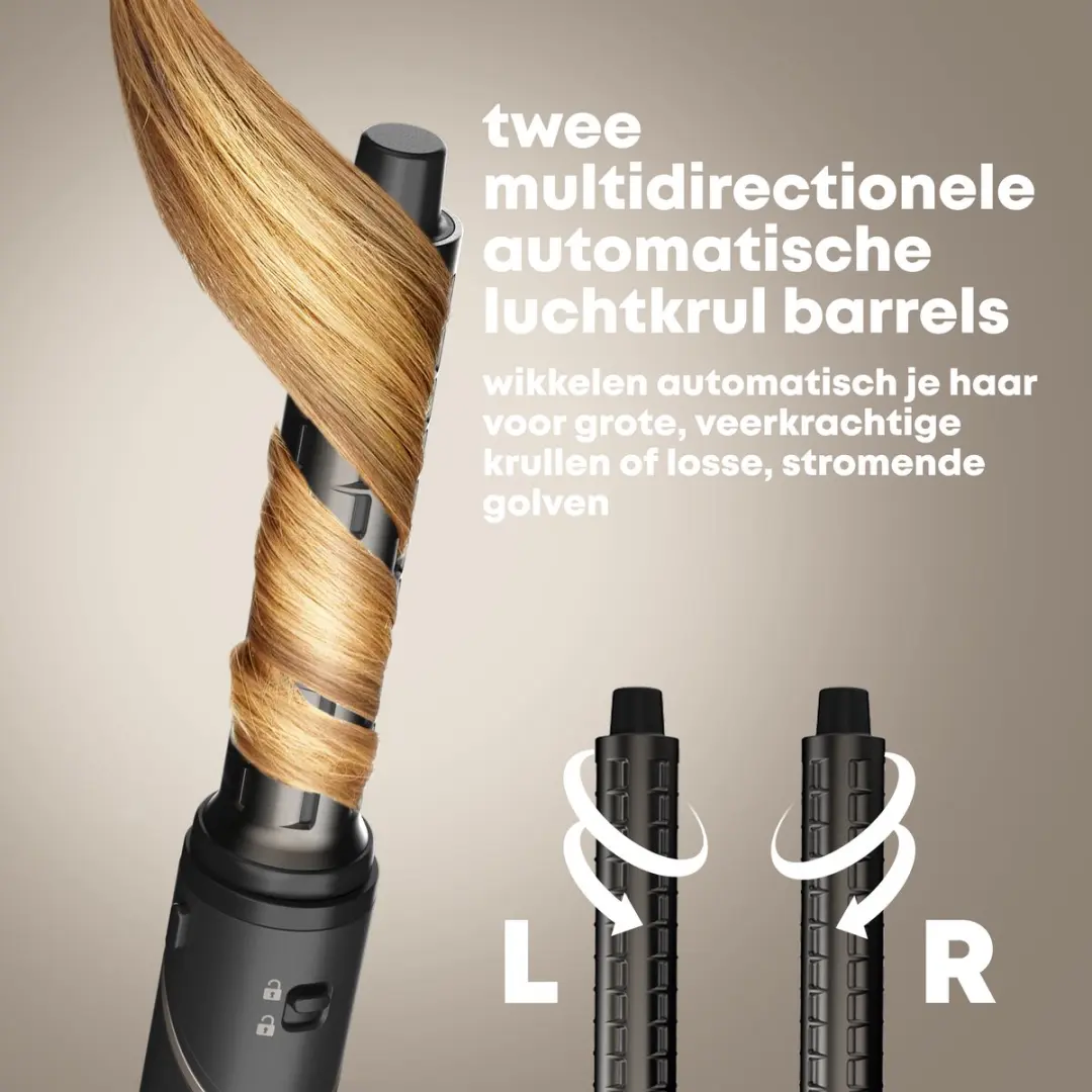 Revamp DR-2950 7-in-1 Airstyler - Zwart