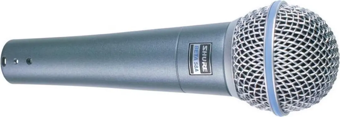 Shure Beta 58A Dynamische Zangmicrofoon - Grijs