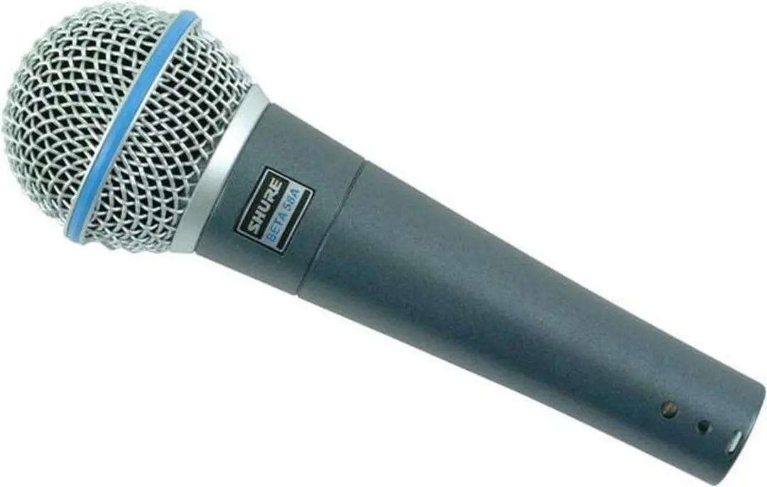 Shure Beta 58A Dynamische Zangmicrofoon - Grijs