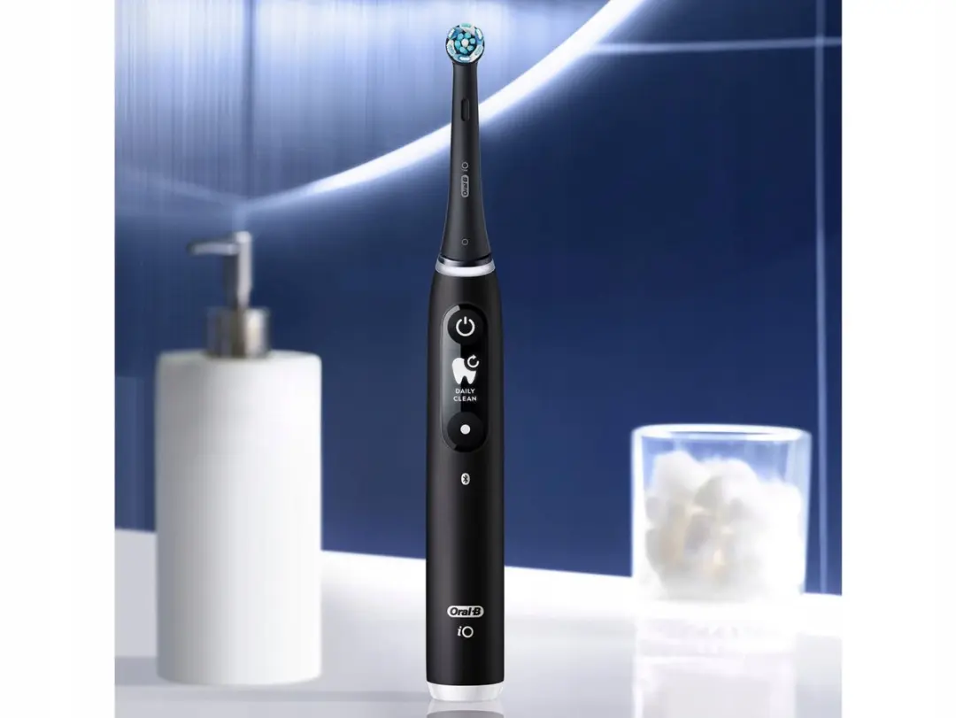 Oral-B iO 6 Duo Elektrische Tandenborstel - Black Pink - 5 Poetsmodi