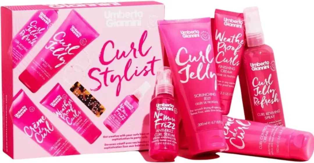 Umberto Giannini Curl Stylist Gift Box Roze