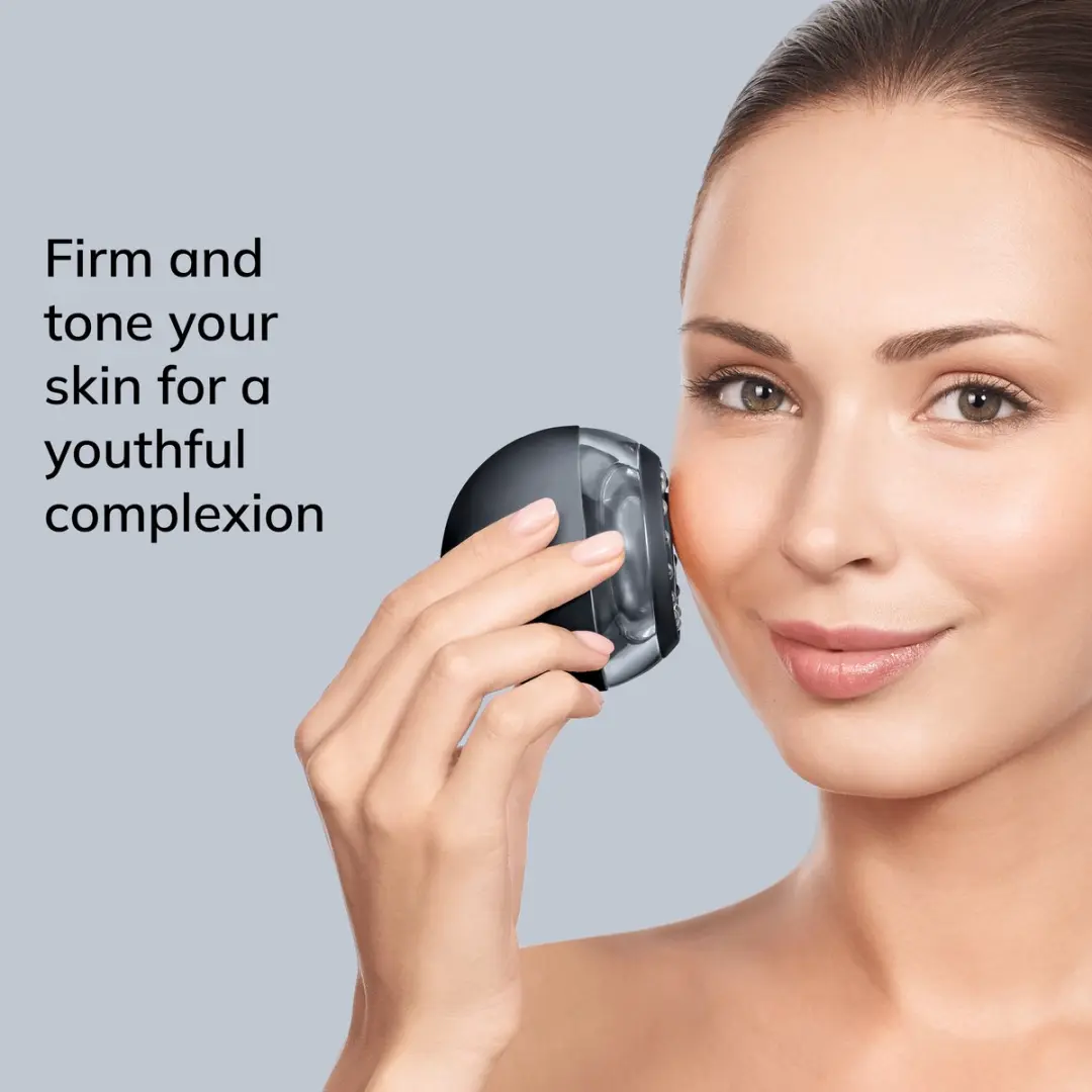 GESKE GK000065BK01 SmartAppGuided Anti-Aging Gezichtsmassager - Zwart