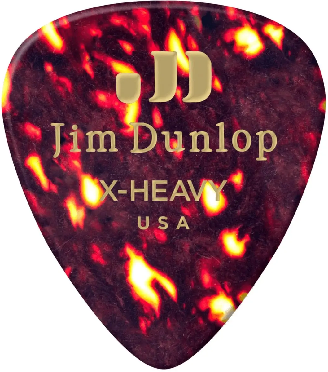 Dunlop Genuine Plektrum Extra Heavy Shell 483 - 12 Stuks