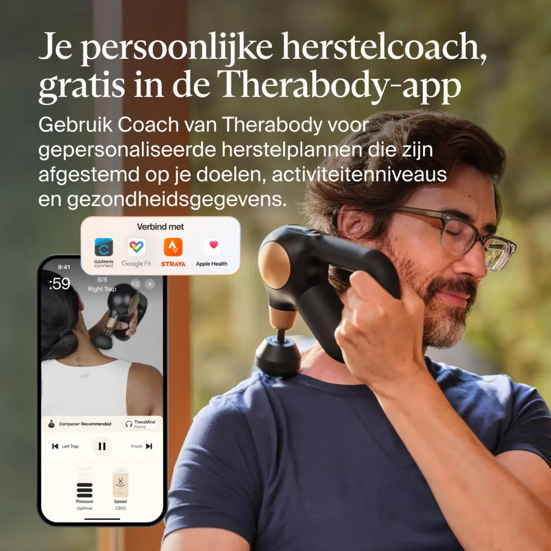 Therabody Theragun Sense 2 Massagepistool - 2 Koppen - Zwart - afbeelding 6 van 6