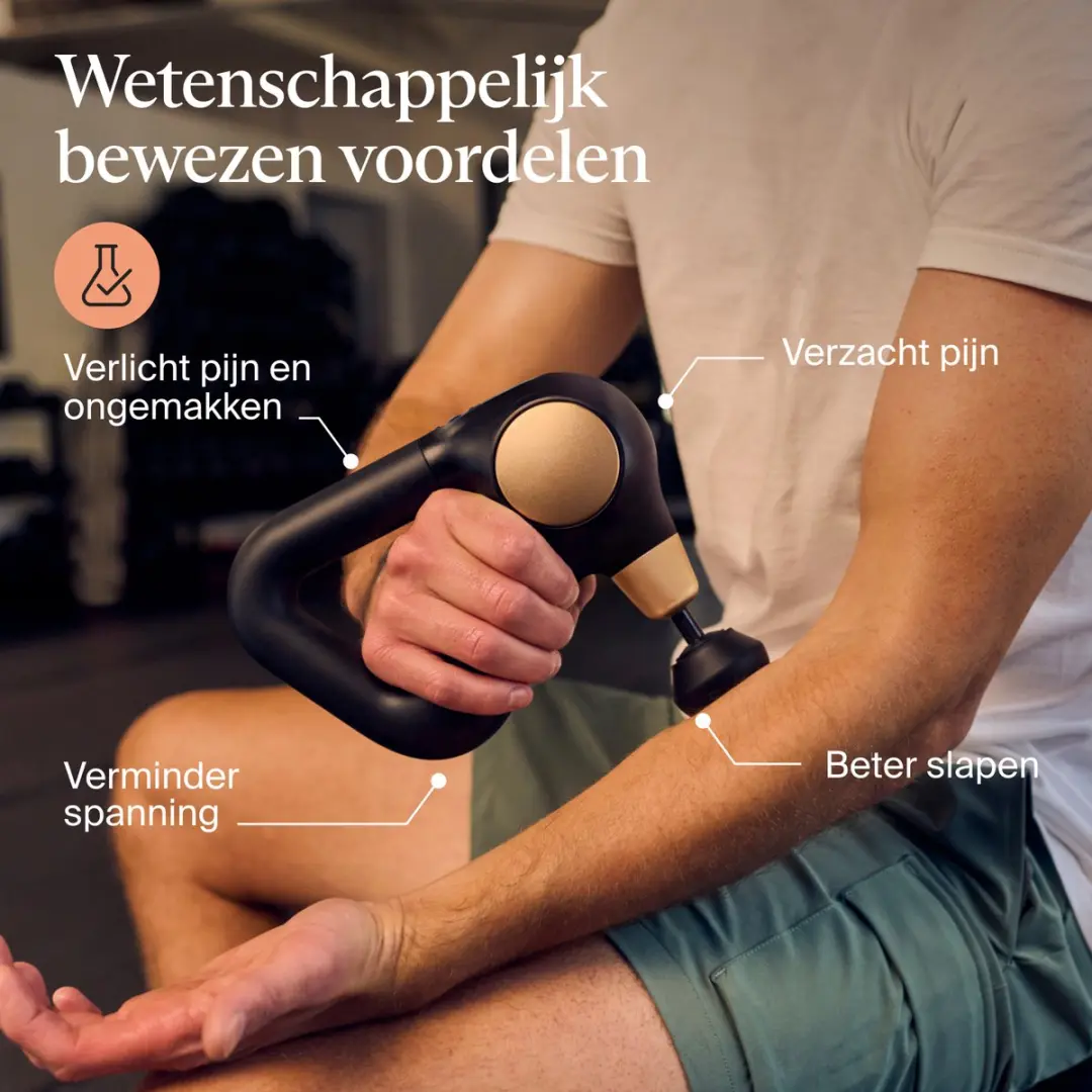 Therabody Theragun Sense 2 Massagepistool - 2 Koppen - Zwart