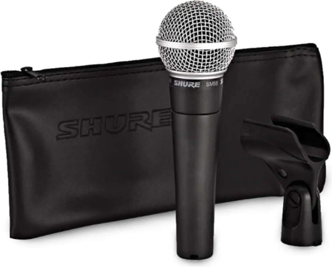 Shure SM58-LC Dynamische Zangmicrofoon - Zwart