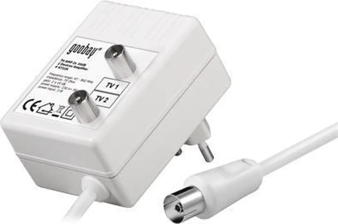 Goobay Antenneversterker 2 Uitgangen