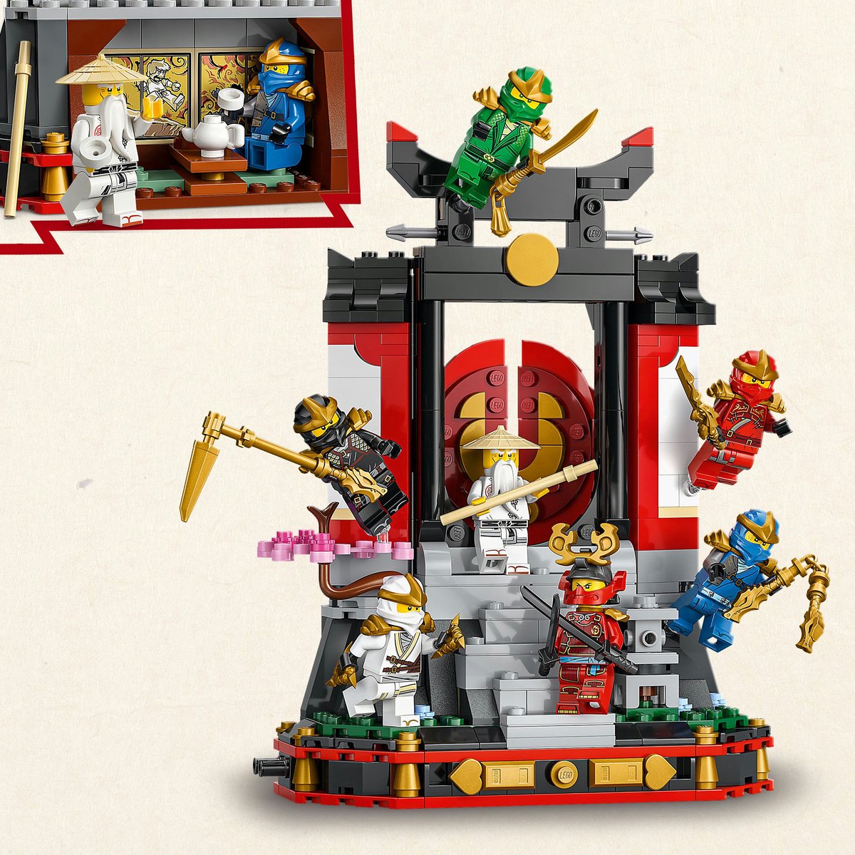 LEGO NINJAGO - 15-Jarig Jubileum: Display met Ninjapersonages - 71866