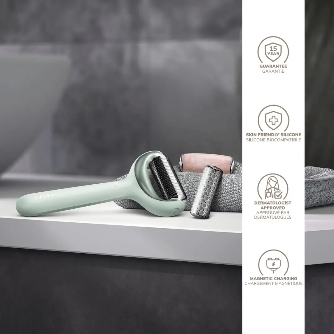 GESKE SmartAppGuided MicroNeedle Roller GK000042GN01 - 9-in-1 - Groen - afbeelding 5 van 6