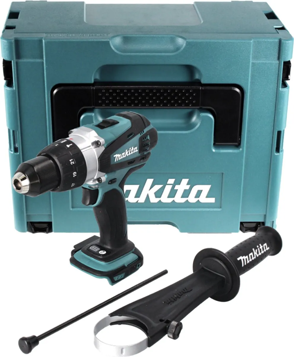 Makita DHP458ZJ Klopboor-Schroefmachine 18V - 21 Momenten - afbeelding 4 van 6