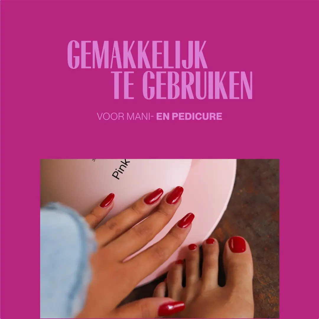 Pink Gellac Pro UV Nagellamp - Lichtgroen