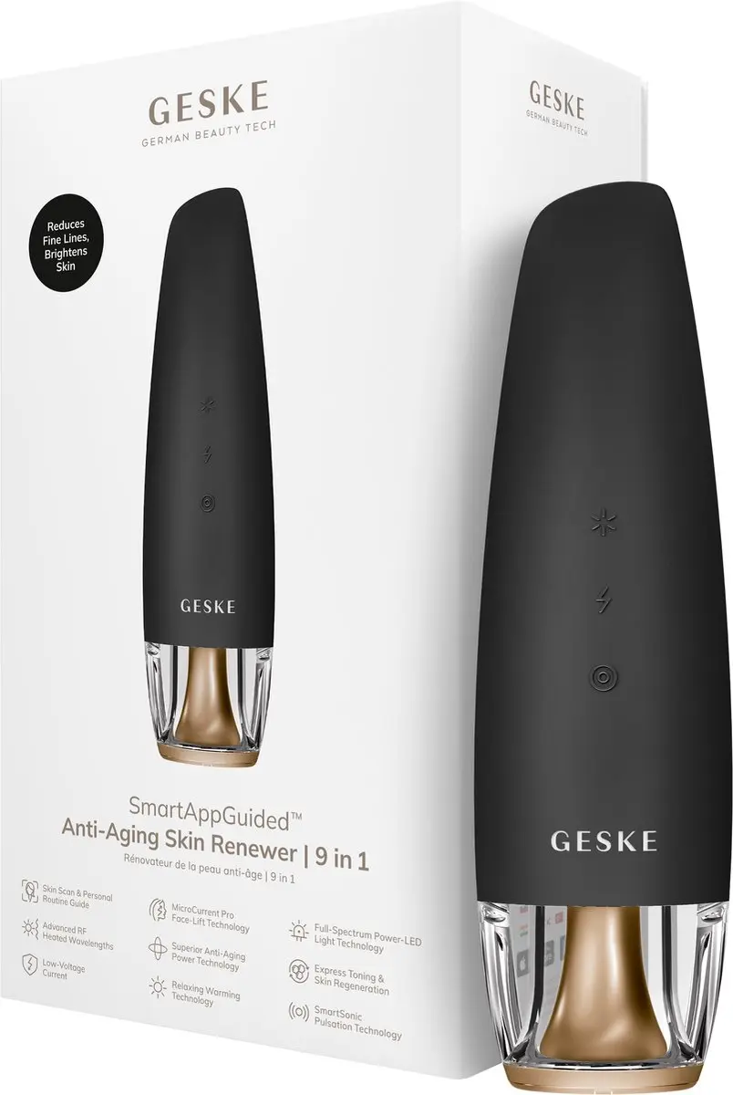 GESKE GK000039GY01 SmartAppGuided Anti-Aging Gezichtsmassageapparaat