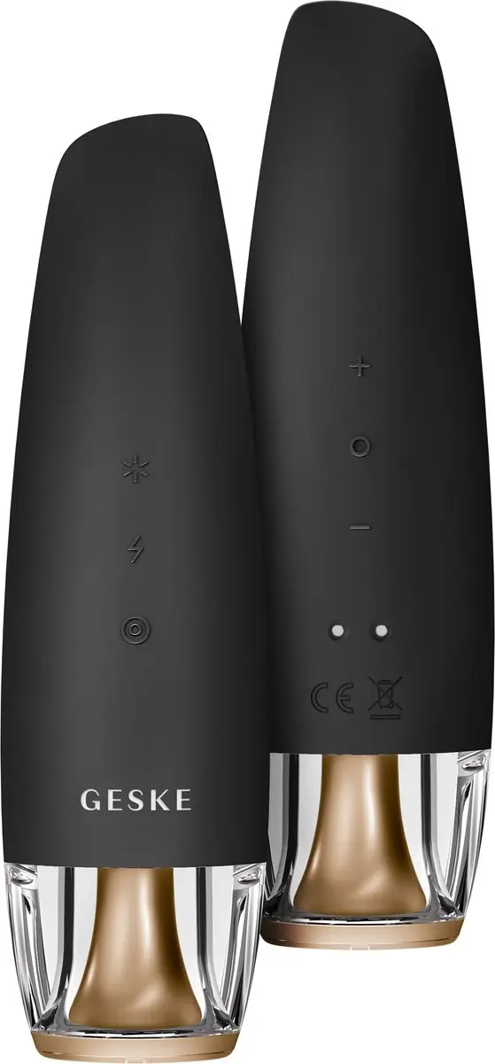 GESKE GK000039GY01 SmartAppGuided Anti-Aging Gezichtsmassageapparaat - 9-in-1 - Gray