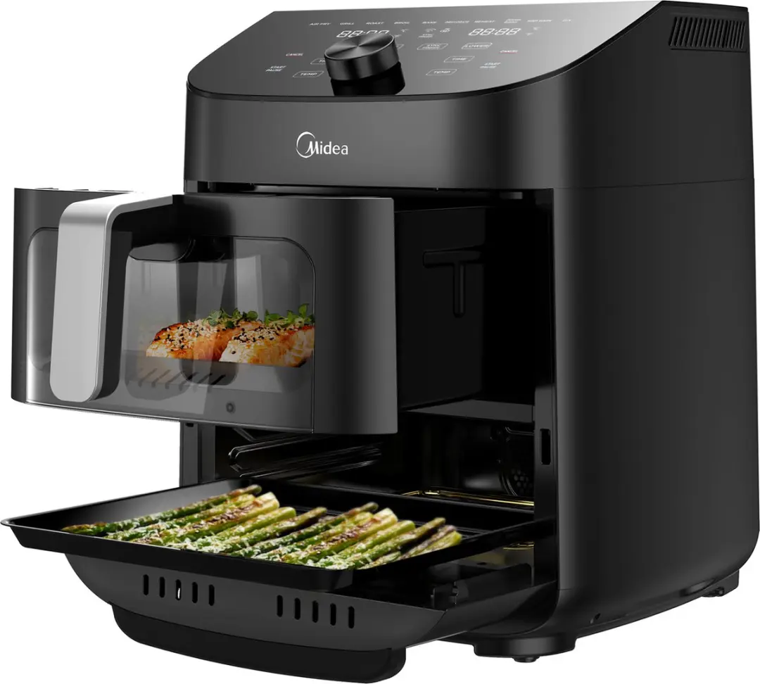 Midea MAD1100DADK Airfryer Oven 1850W - 6.4L - Zwart