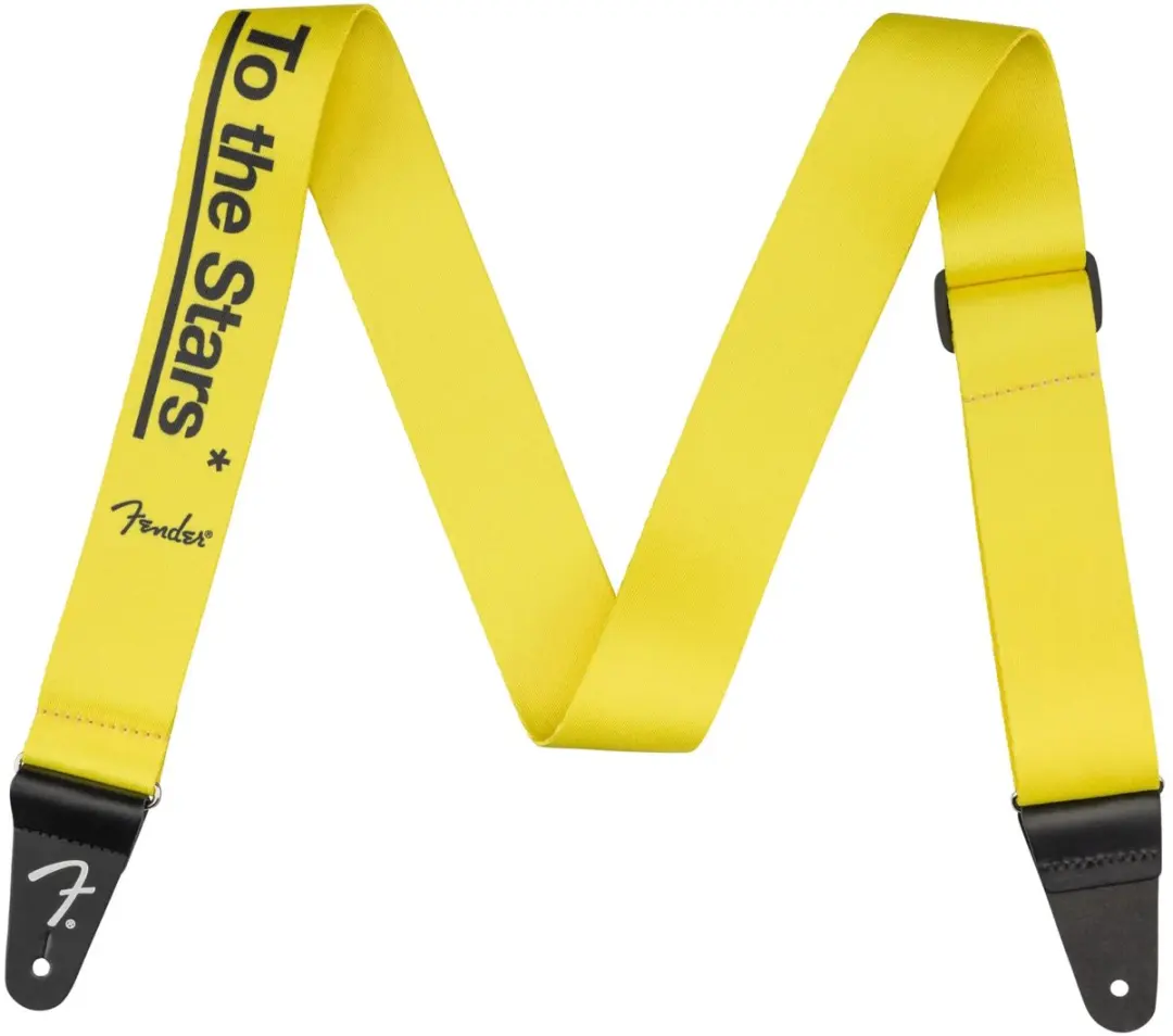 Fender Tom DeLonge To The Stars Strap Graffiti Yellow