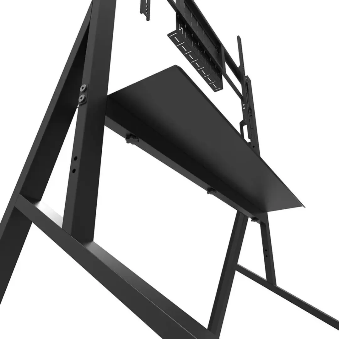 Neomounts FL50-525BL1 Verrijdbare TV Vloerstandaard 55-86" - 76kg - Zwart