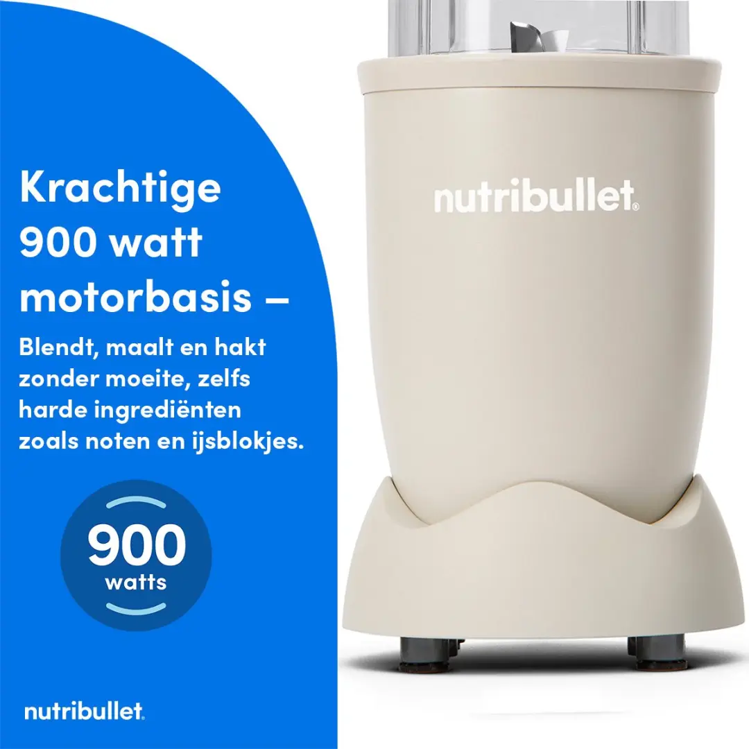 NutriBullet Pro Series 900W Blender - 700ml - Sand