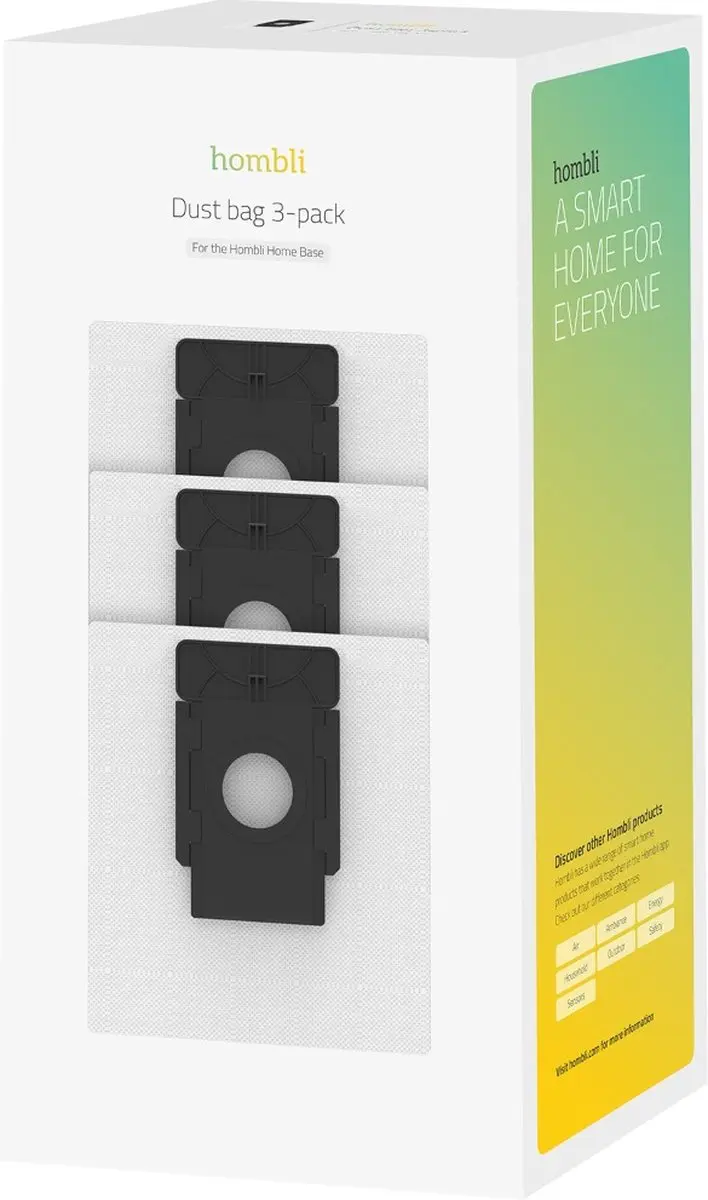 Hombli Robotstofzuiger Stofzakken 3 Stuks - Multicolor Basic