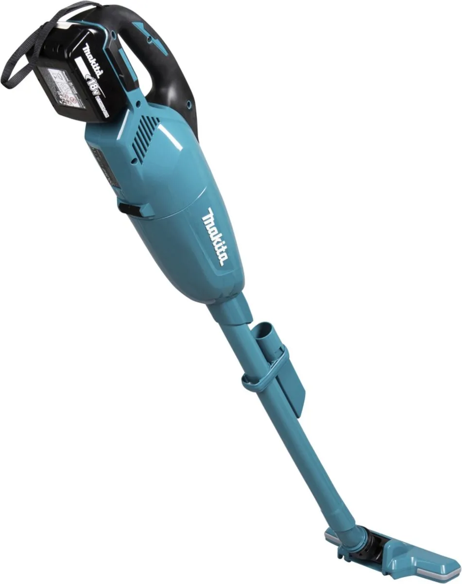 Makita DCL284FRF Accu-Steelstofzuiger 18V - Blauw