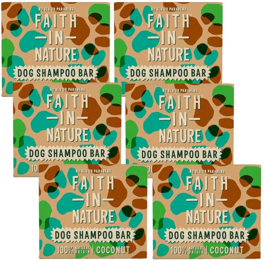 Faith In Nature Coconut Honden Shampoo Bar