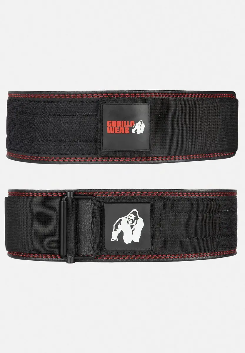 Gorilla Wear Halterriem 4 Inch Premium Leather