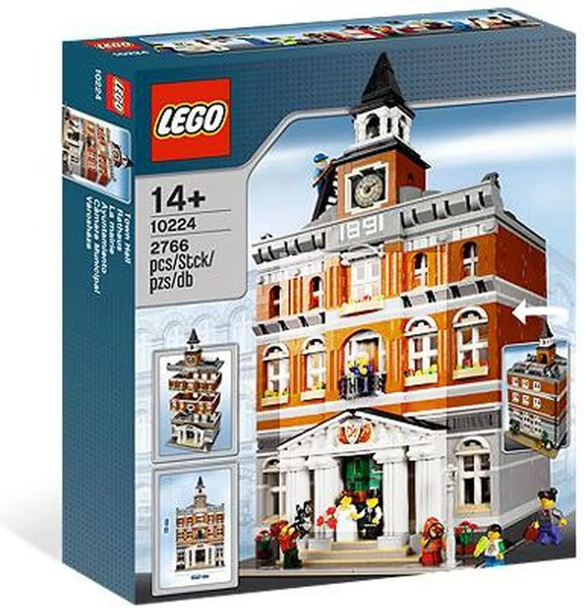LEGO Gemeentehuis 10224 - 2766 Stukken