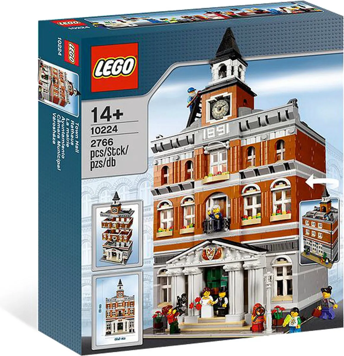 LEGO Gemeentehuis 10224 - 2766 Stukken