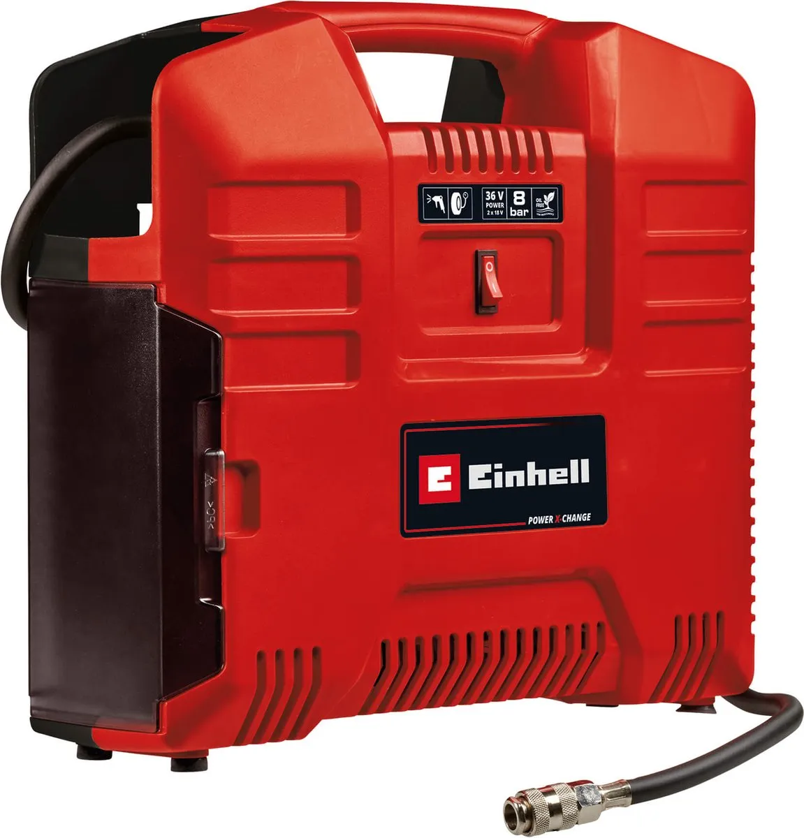 Einhell TE-AC 36/8 Li OF Set Solo Compressor - 36V - 8 bar - 130 l/min