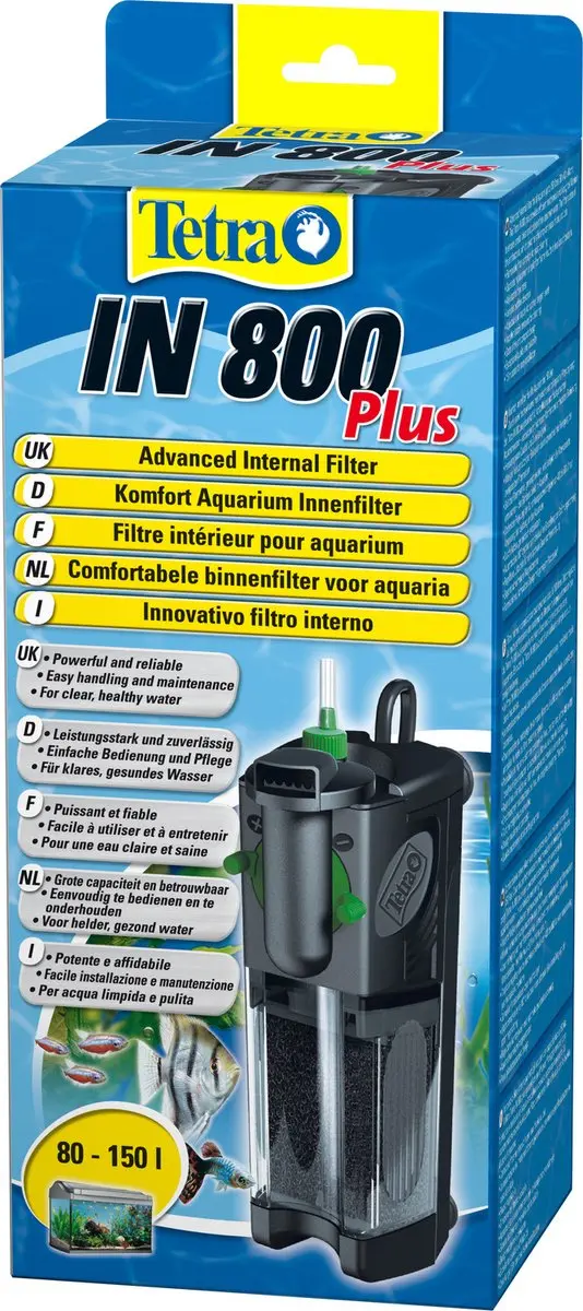 Tetra Tetratec IN800 plus Aquariumfilter 800 l/h