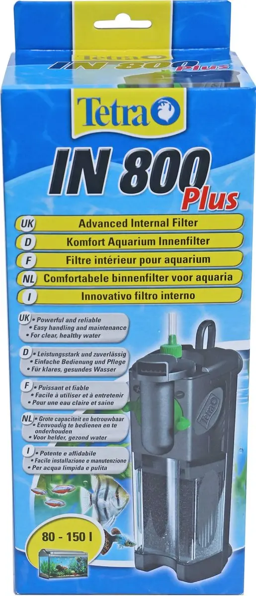Tetra Tetratec IN800 plus Aquariumfilter 800 l/h