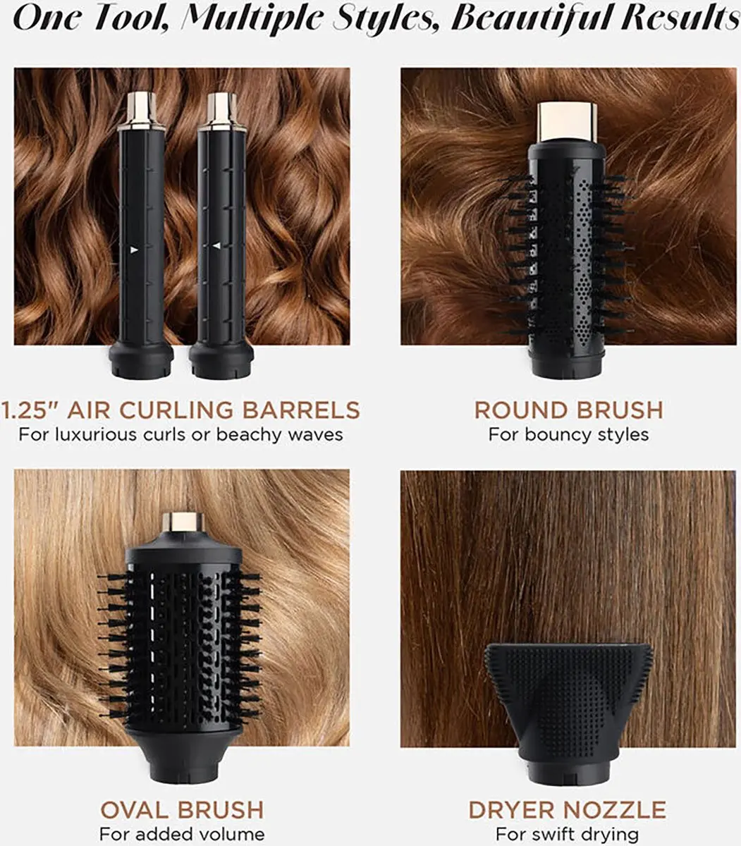 Chi Natural Life Lava AirGlam Multi Styler - Wit