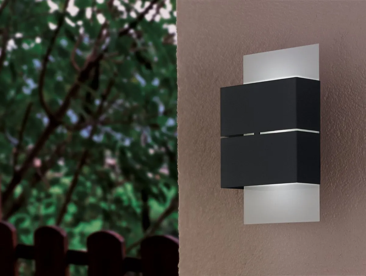 Eglo Kibea Wandlamp LED 2 Lichtpunten - 15cm - Wit/Antraciet