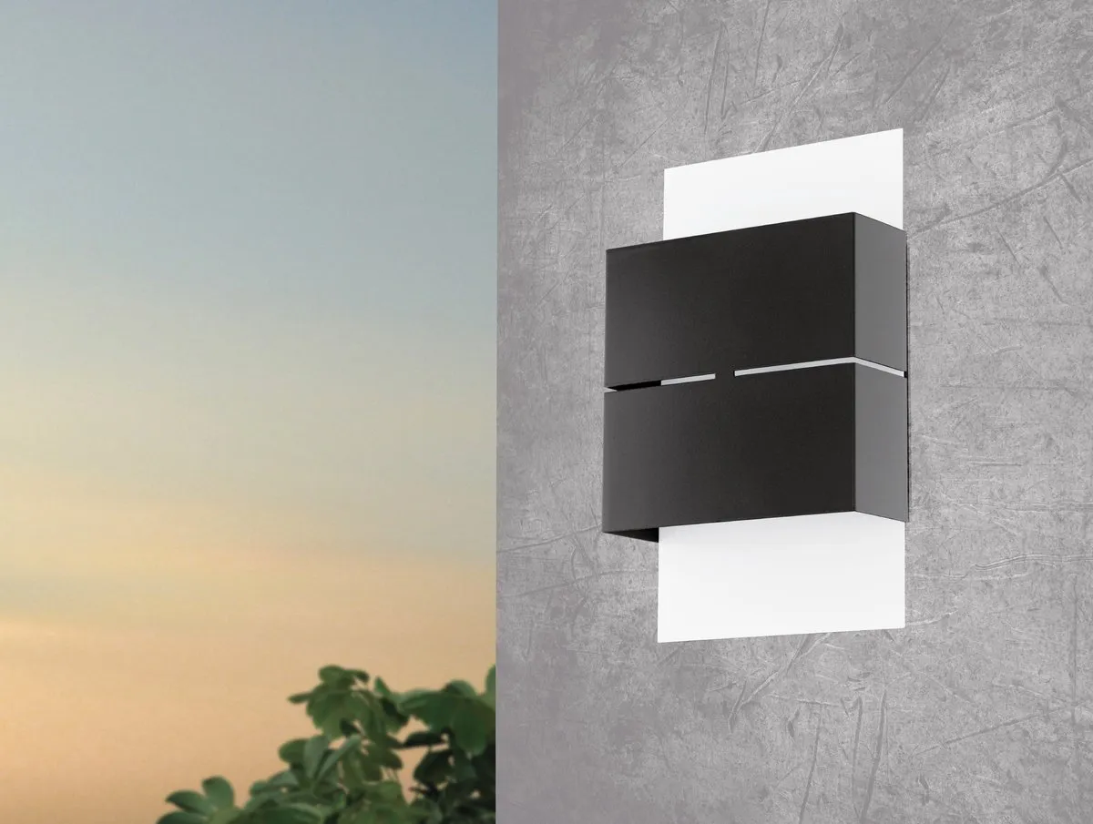 Eglo Kibea Wandlamp LED 2 Lichtpunten - 15cm - Wit/Antraciet - afbeelding 6 van 6
