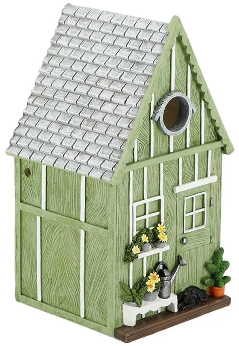 Esschert Design Vogelhuisje Mezen - 1 Inloop - Multikleur