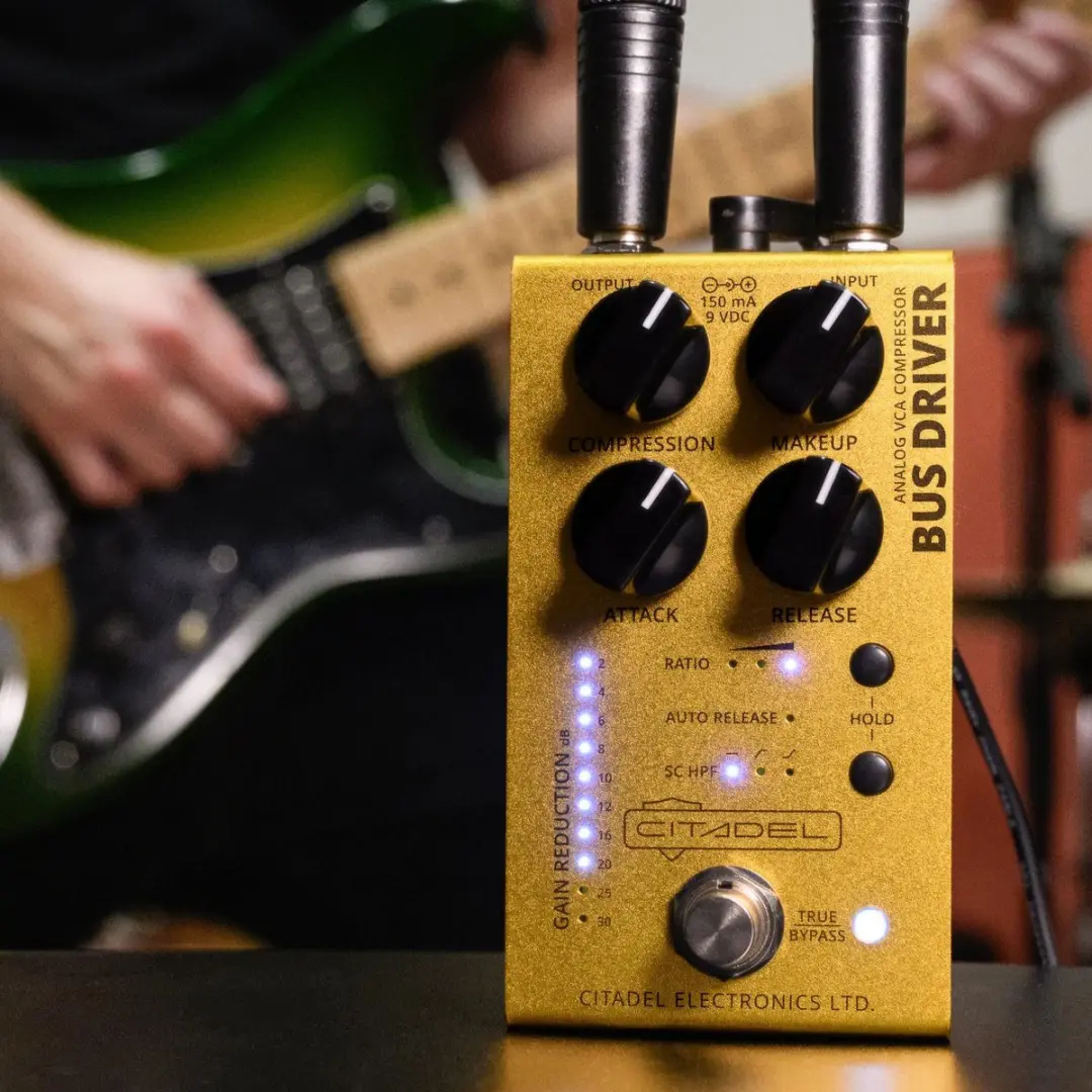 Citadel Bus Driver Analog VCA Compressor - Gold