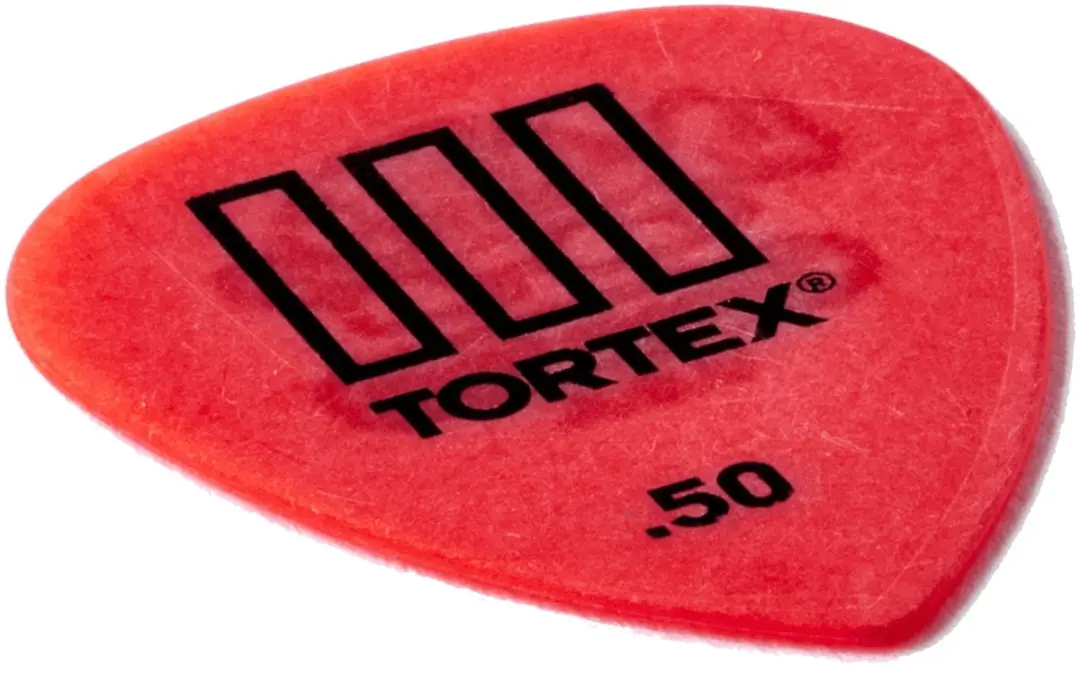 Dunlop Tortex III 462 Plectrums 0,50mm - 12 Stuks - Rood