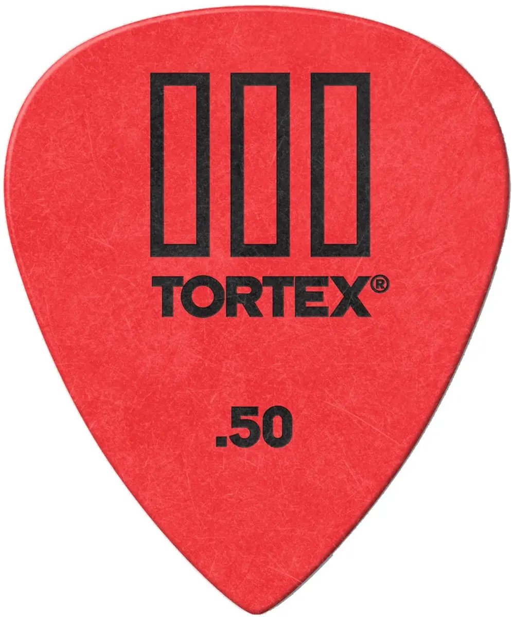 Dunlop Tortex III 462 Plectrums 0,50mm - 12 Stuks - Rood