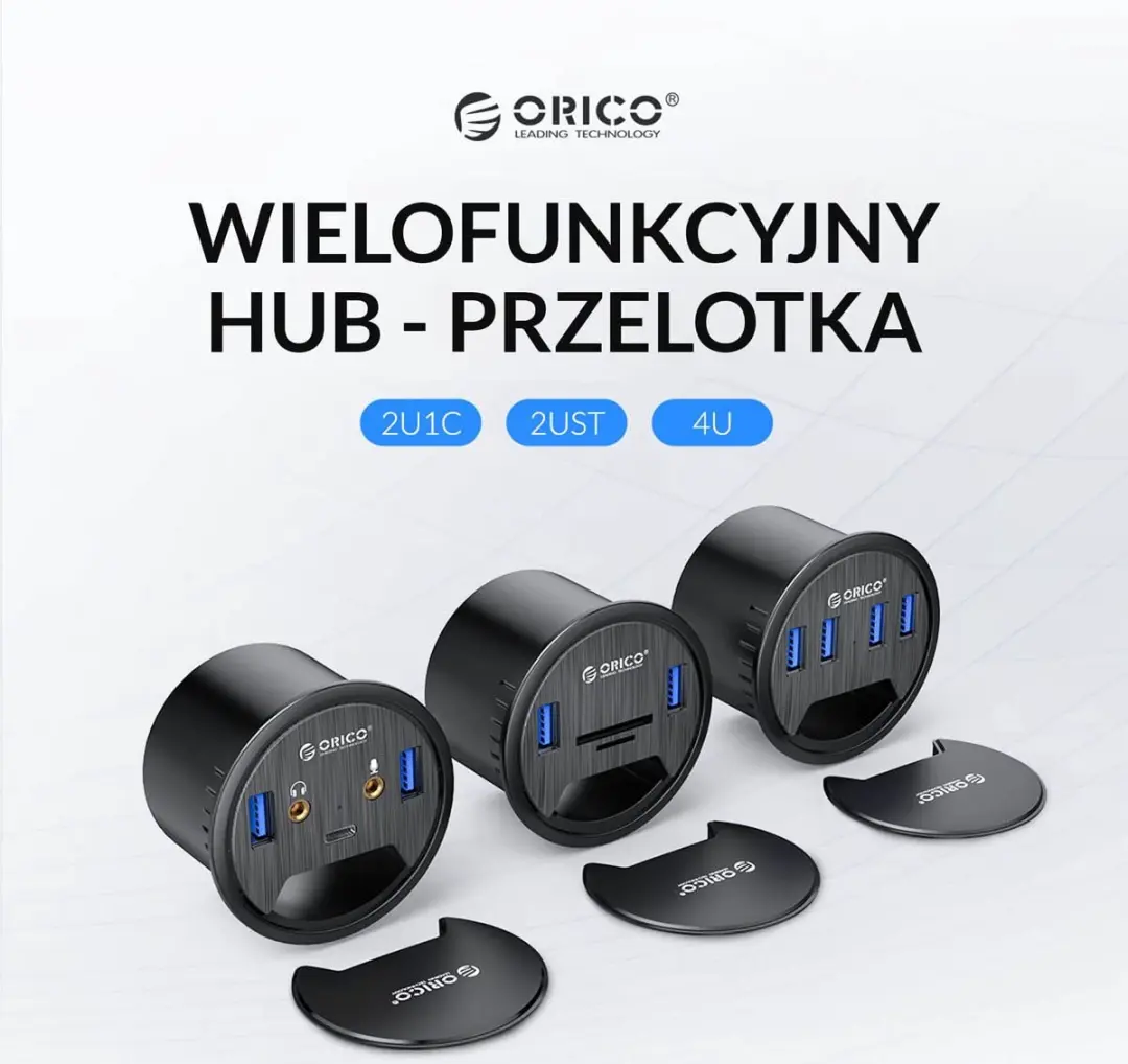 ORICO DESK-4U USB-hub - 4 Poorten