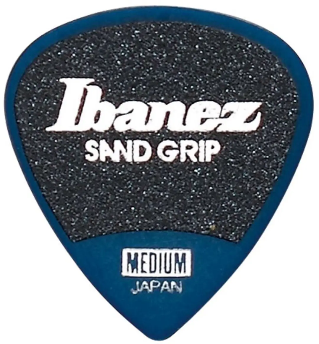 Ibanez Sandgrip Plectrum Short Teardrop Medium - 50 Stuks - Zwart