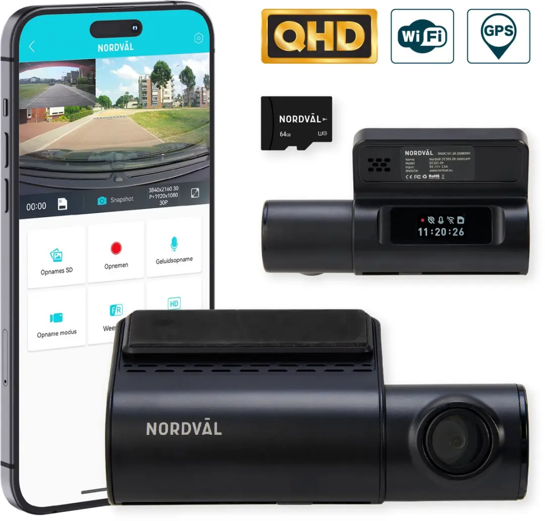 Nordväl DC101-2K Dashcam