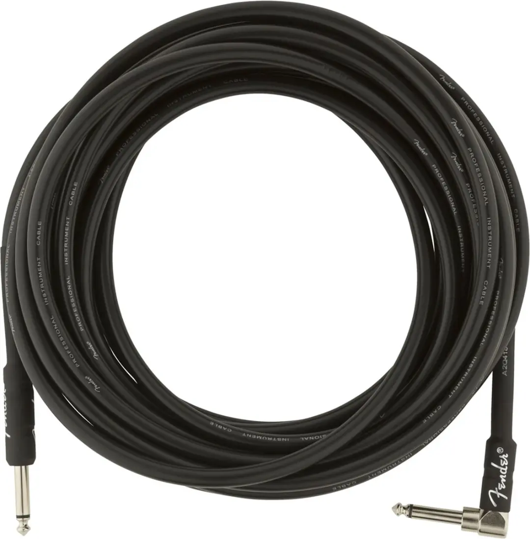 Fender Professional Instrumentenkabel 7,5m - Zwart