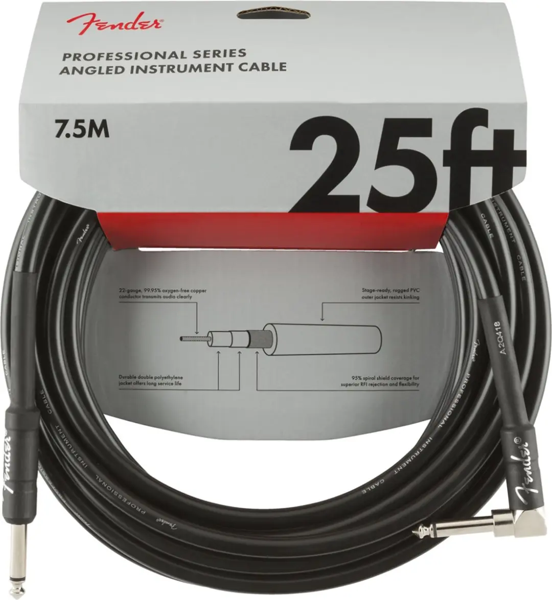Fender Professional Instrumentenkabel 7,5m