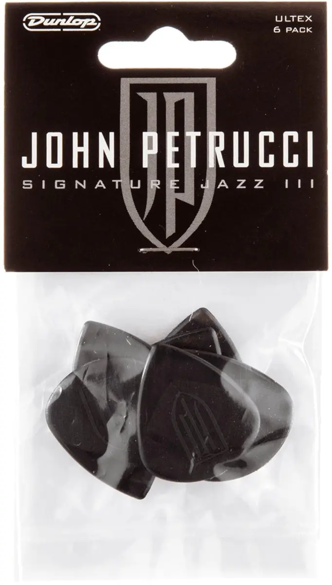 Dunlop Ultex Jazz III John Petrucci Plectrumset - 6 Stuks