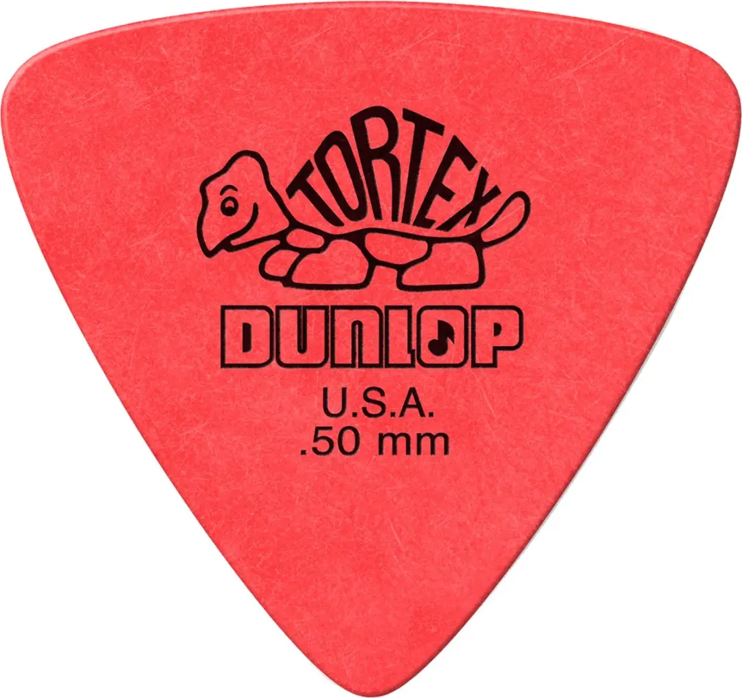Dunlop Tortex Triangle Plectrum 0.50mm - 6 Stuks