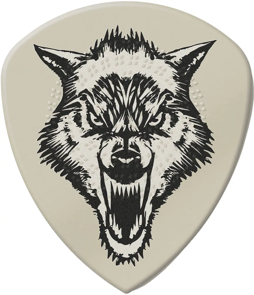 Dunlop White Fang James Hetfield Gitaarplectrum 1,00mm - Wit/Zwart