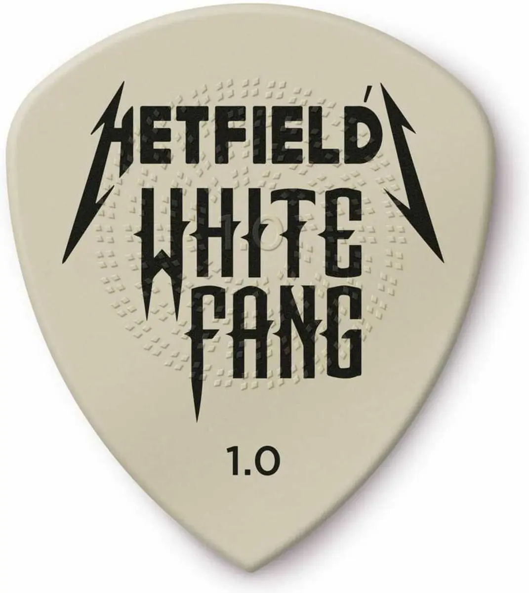 Dunlop White Fang James Hetfield Gitaarplectrum 1,00mm - Wit/Zwart