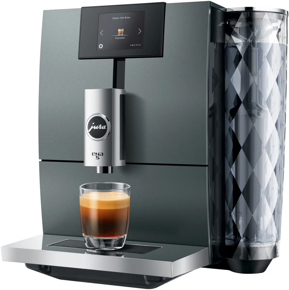 Jura ENA 5 Night Inox Volautomatische Espressomachine - 6 Programma's