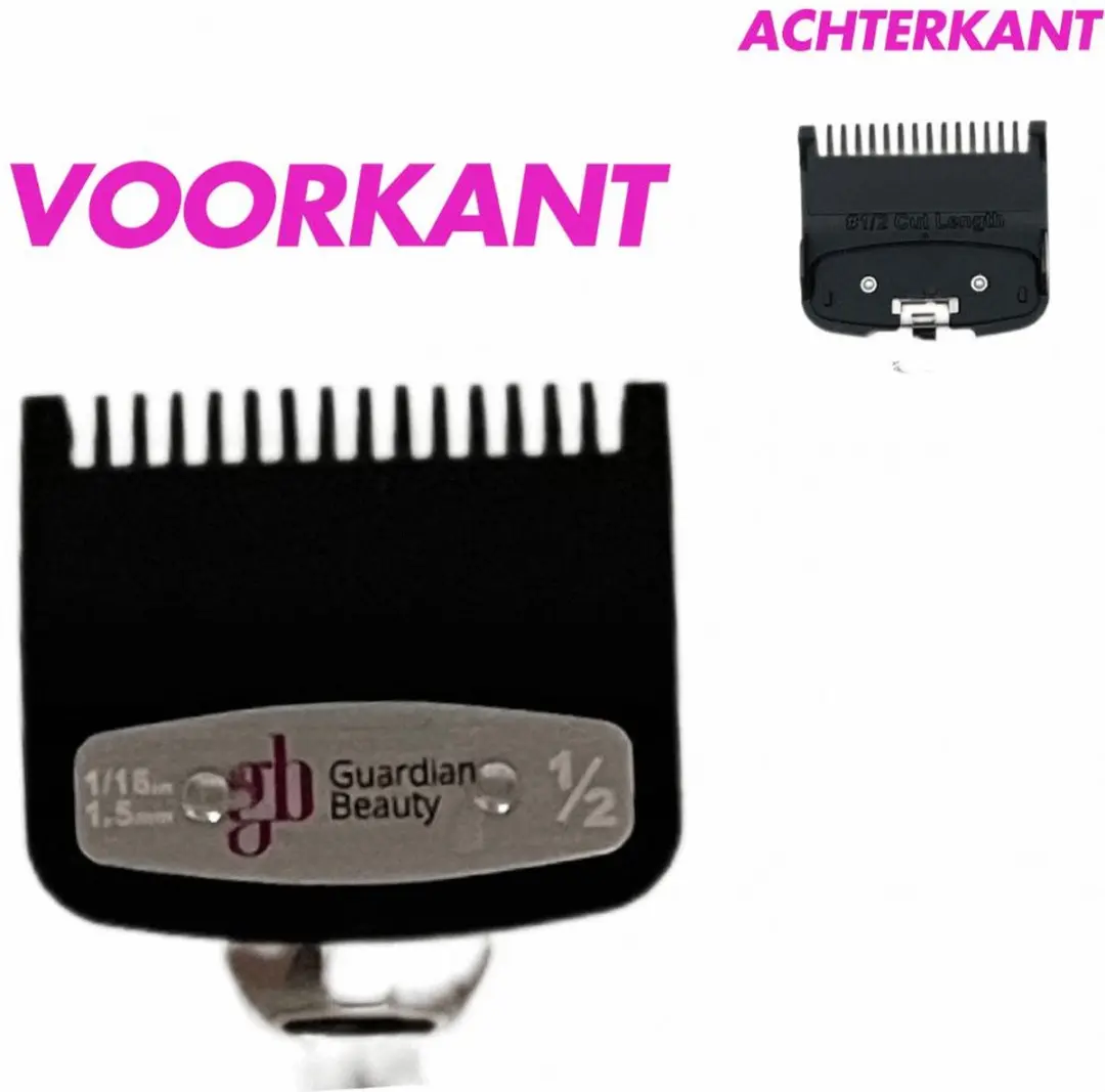 Guardian Beauty Premium Cutting Guides Opzetkammen 0.5 #1 #1.5 - 3 Stuks