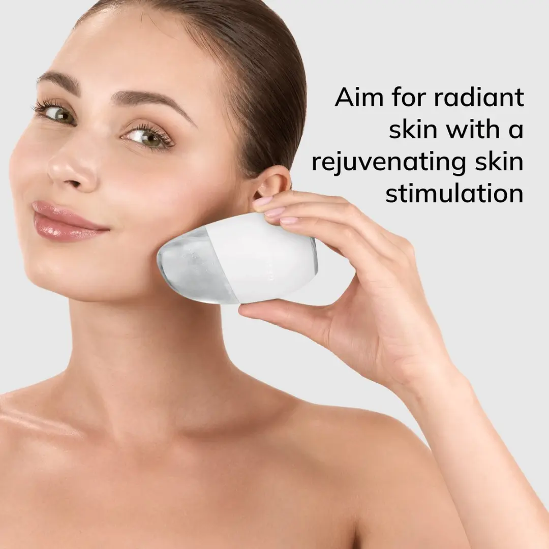 GESKE GK000700WH01 SmartApp Oog & Gezichtsmassager 7-in-1 - Koel & Warm - Wit